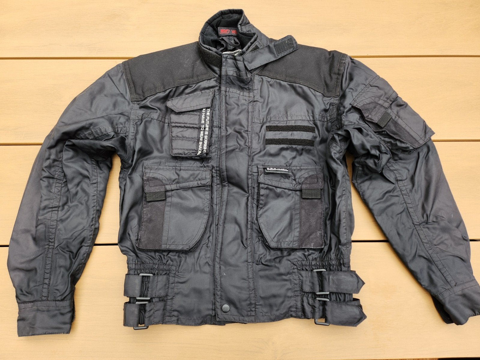 Dames/meisjes motorjas van MQP in de maat XS, Jas | textiel, MQP, Ophalen of Verzenden, Dames