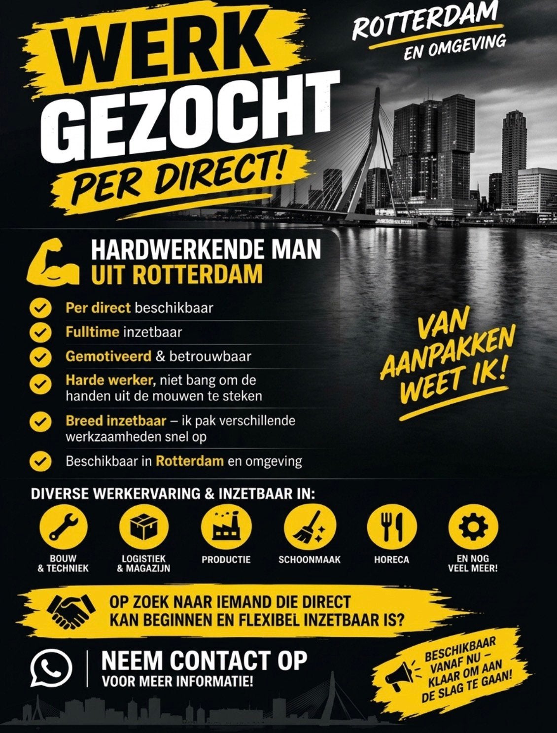 Op zoek naar werk. Van alle martkten thuis, Vacatures, 33 - 40 uur, Overige vormen