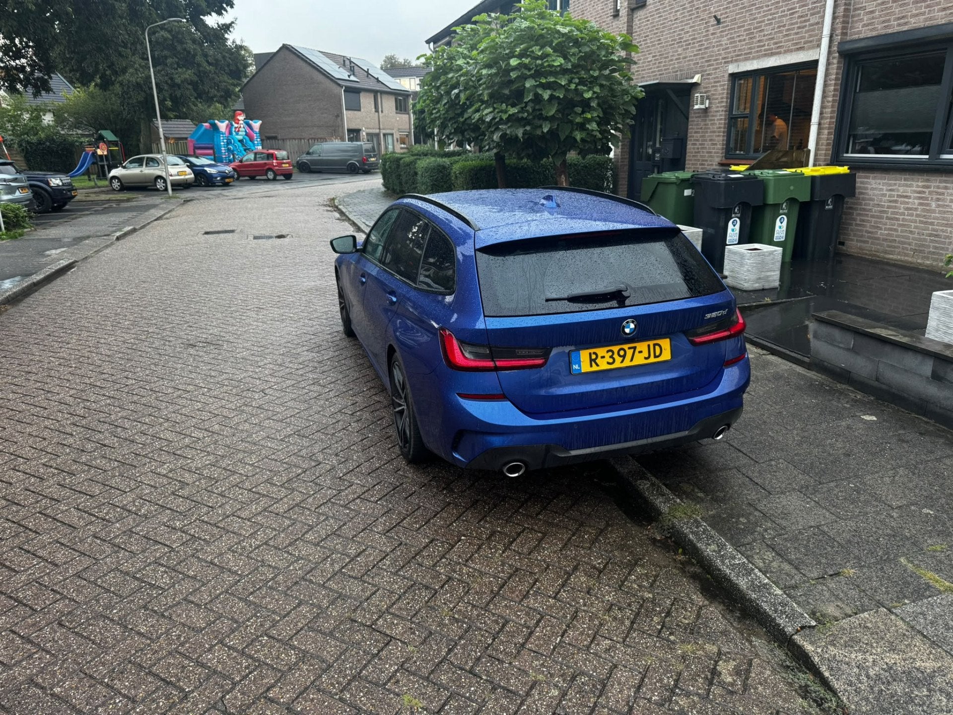BMW 3 Serie Touring 320d High Executive Bj 2021 191PK Dealer, Auto's, Automaat, Dealer onderhouden, Achterwielaandrijving, 4 cilinders