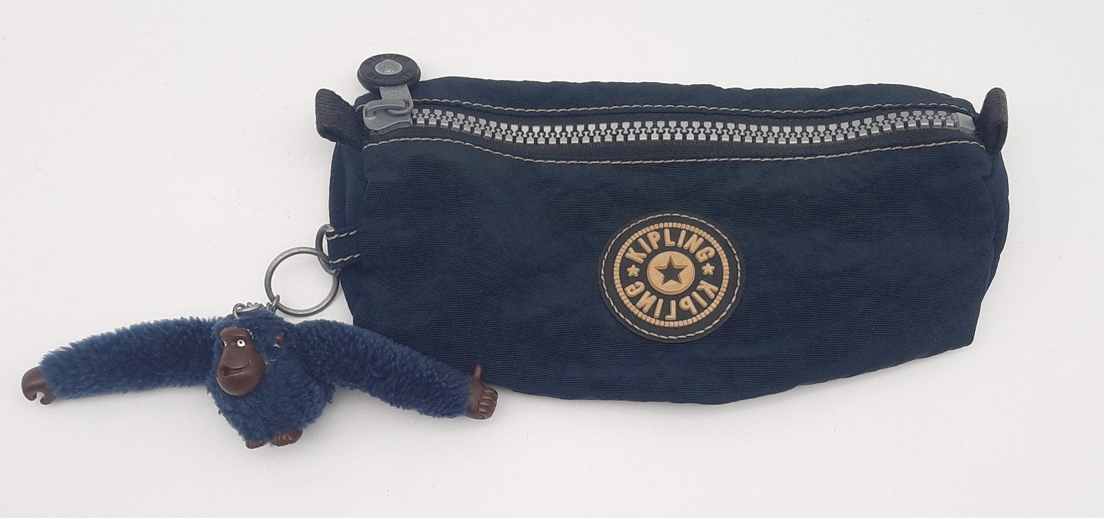 Kipling blauwe pennen etui + Aapje Dorothy, Ophalen of Verzenden, Gebruikt
