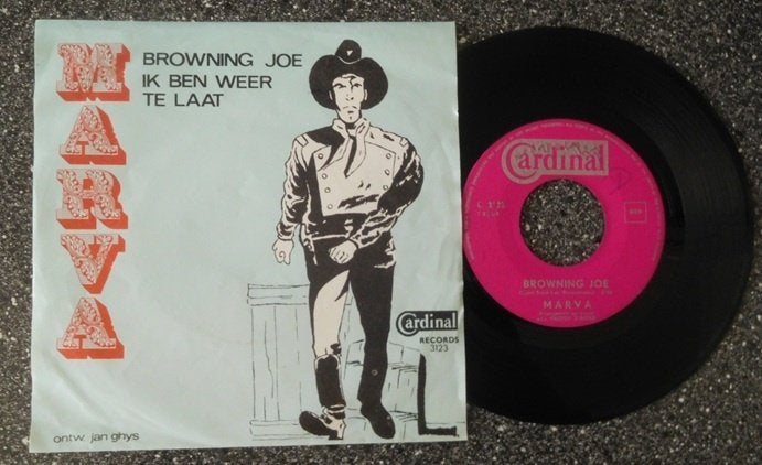 Marva - browning Joe (vanaf € 2,00), Ophalen of Verzenden, Zo goed als nieuw, 7 inch, Levenslied of Smartlap