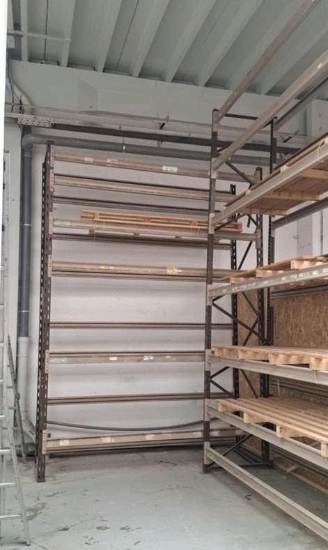 Stalen palletstelling voor opslag of magazijn - 4,5m hoog, Ophalen
