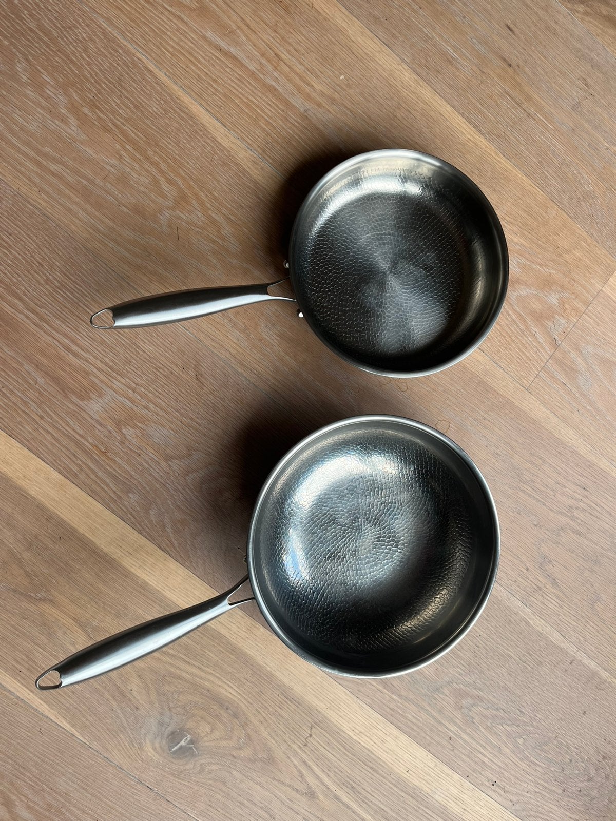 Last Pan. Titanium braadpan en wok, Huis en Inrichting, Keuken | Potten en Pannen, Ophalen, Overige materialen, Antiaanbaklaag