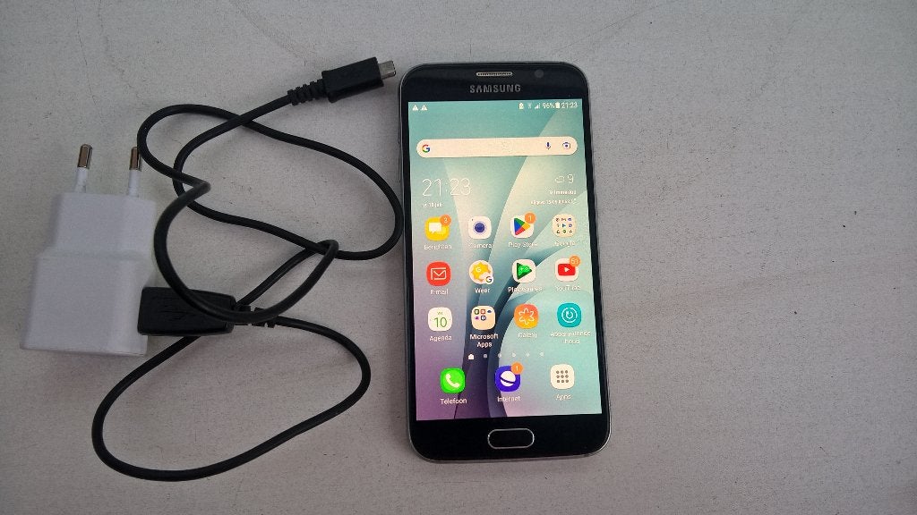 TE koop aangeboden mooi samsung galaxay S6 gepast bod, Telecommunicatie, Mobiele telefoons | Samsung, Gebruikt, Zwart, Touchscreen