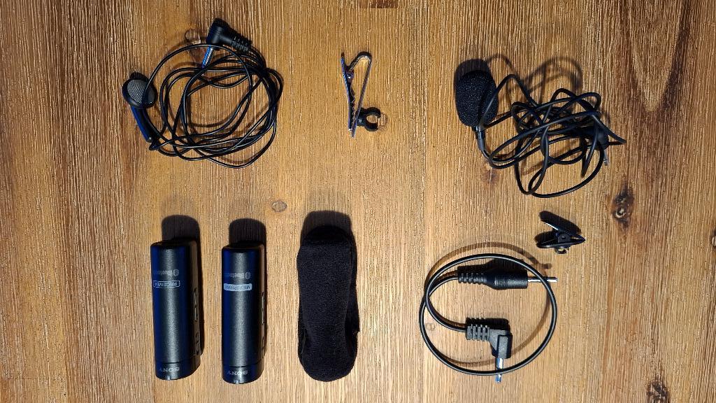 Sony bluetooth microfoon ECM-AW4, Muziek en Instrumenten, Microfoons, Zo goed als nieuw, Overige typen, Draadloos, Ophalen of Verzenden