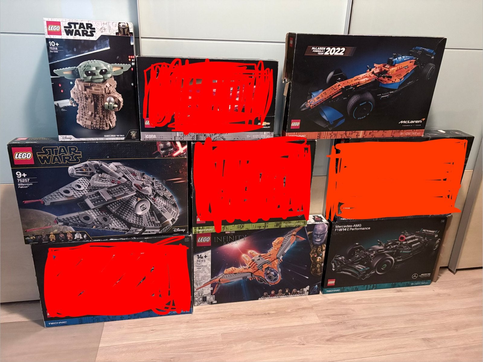 Lego, verschillende sets technic, starwars en marvel, Ophalen, Lego, Zo goed als nieuw, Technic
