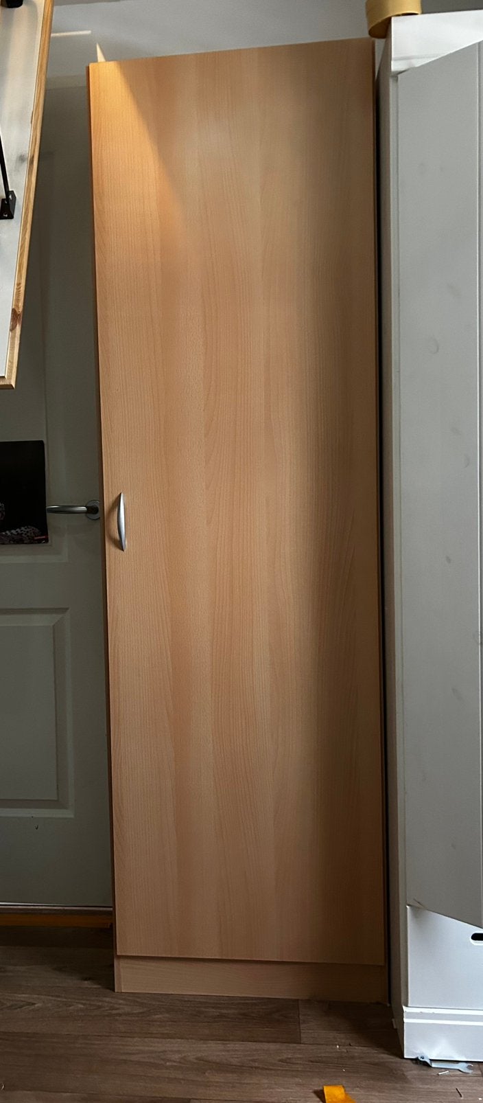 Legkast met planken / smalle kledingkast, Ophalen, 50 tot 100 cm, Zo goed als nieuw, 150 tot 200 cm