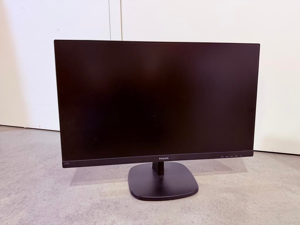 Philips 27” Full HD Monitor – 273V7QJAB | 2 beschikbaar, Computers en Software, Monitoren, HDMI, IPS, Full HD, Zo goed als nieuw