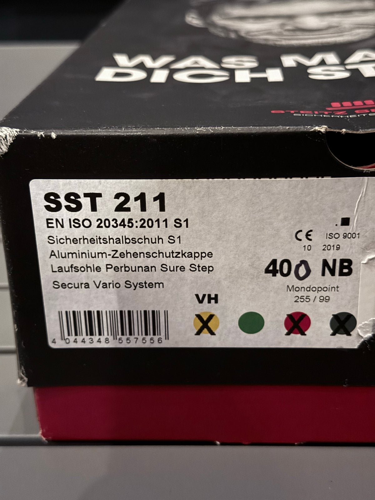 SST 211 S1 Veiligheidsschoenen - Maat 40, Ophalen of Verzenden, Nieuw
