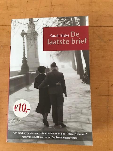 De laatste brief - Sarah Blake, Ophalen of Verzenden, Zo goed als nieuw, Sarah Blake
