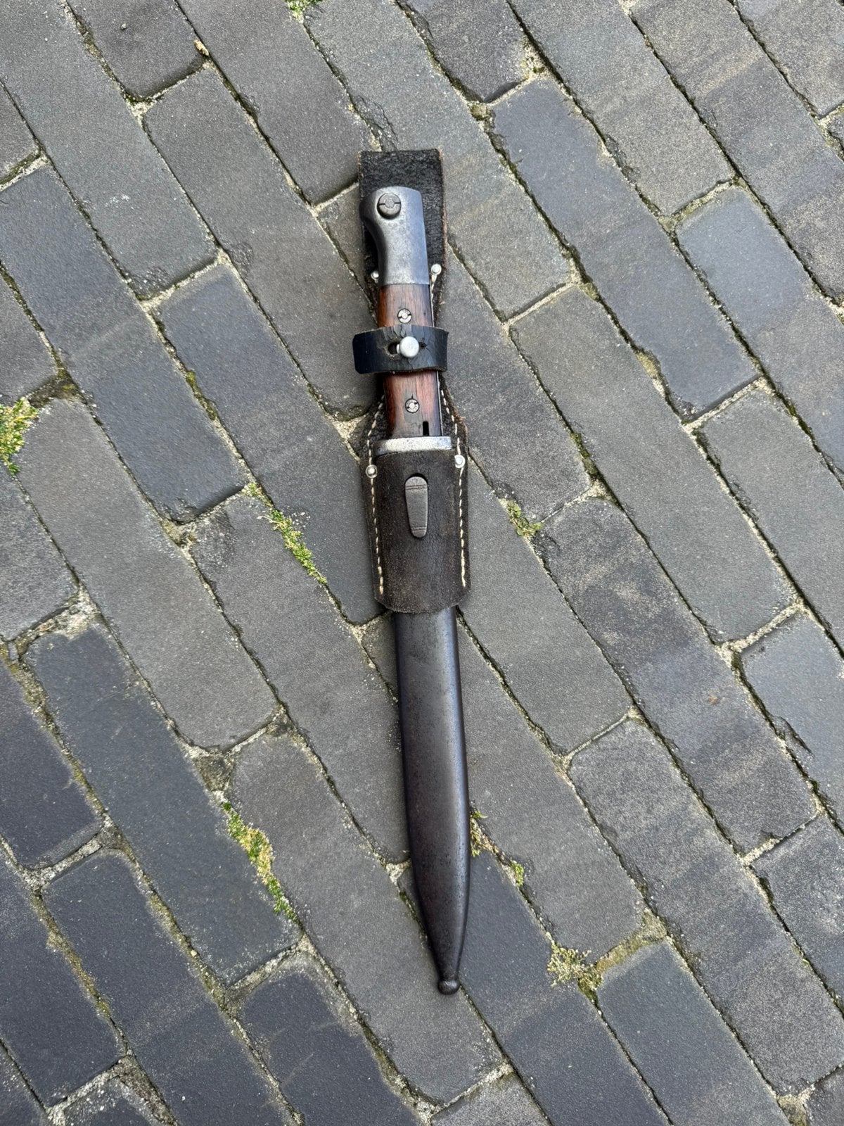 Matching k98 bajonet ww2, Ophalen of Verzenden, Duitsland, Mes of Dolk