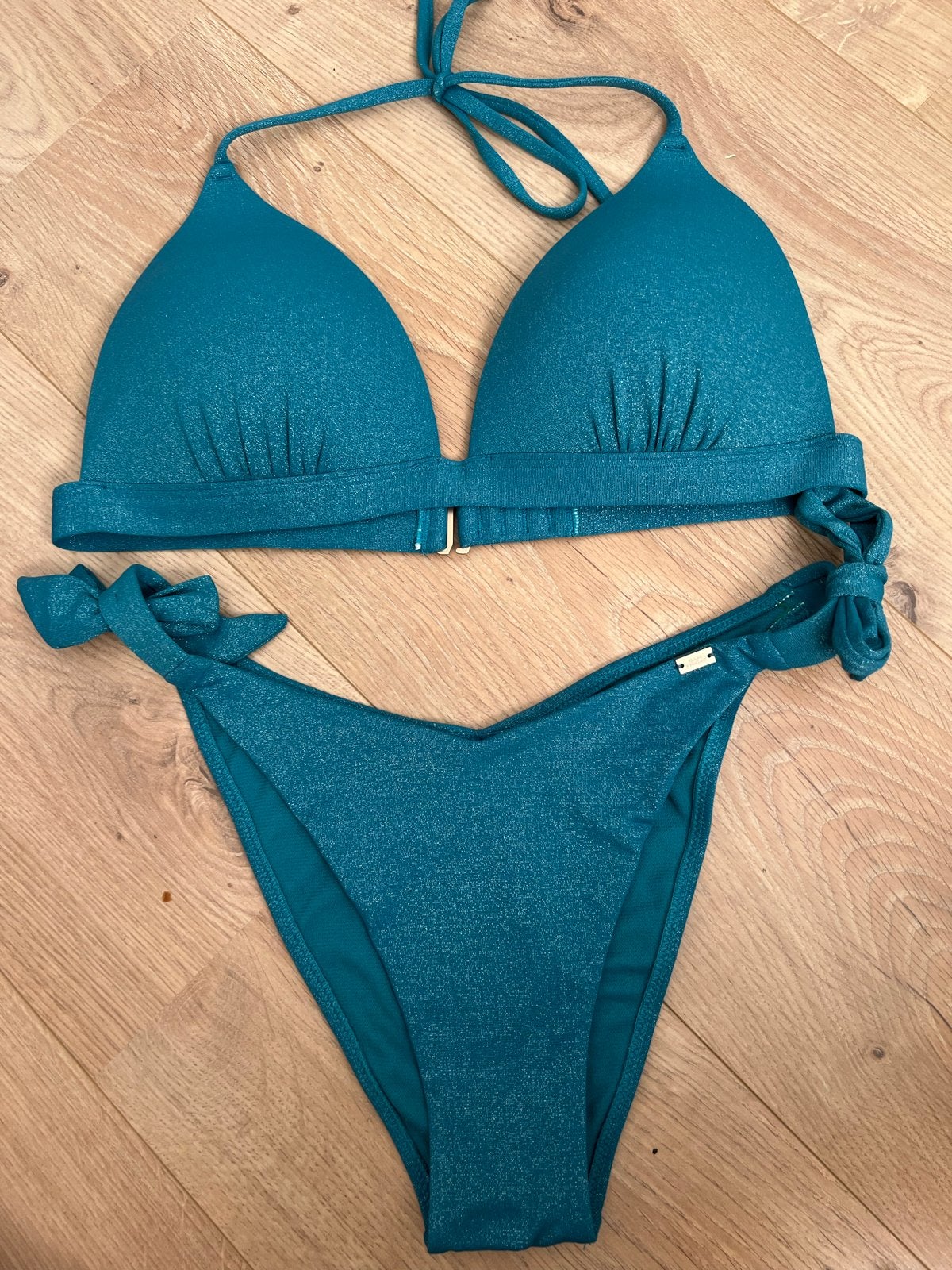 Sam Friday Bikini met glitter, Ophalen, Zo goed als nieuw, Groen, Bikini