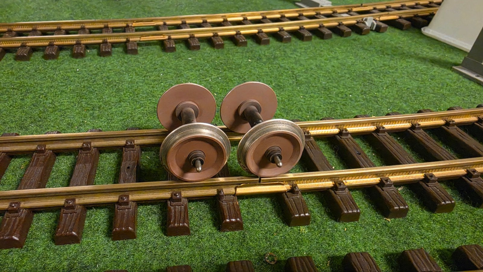 verouderde metalen wielen voor lgb of piko, Hobby en Vrije tijd, Gebruikt, Gelijkstroom, Wagon, Ophalen of Verzenden