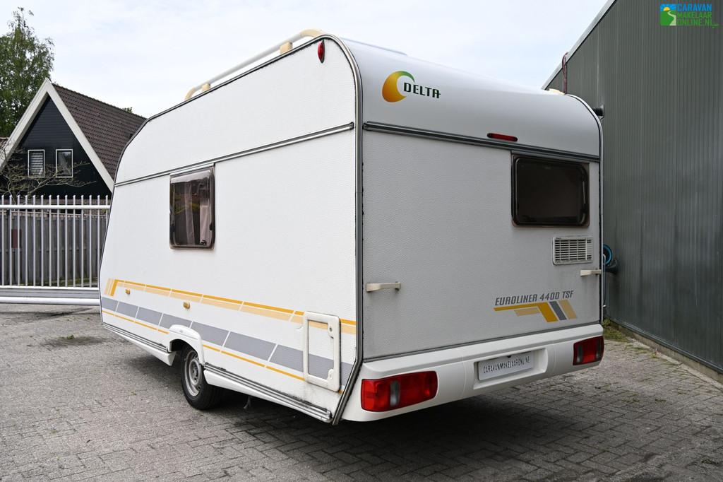 Delta Euroliner 4400 TSF, Caravans en Kamperen, Kachel, Bedrijf, 5 tot 6 meter, Delta