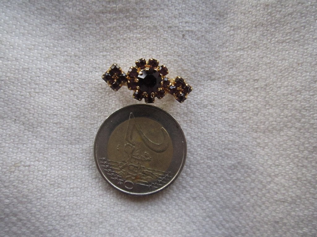 57.  Schitterende kleine broche, Ophalen, Overige materialen, Broche