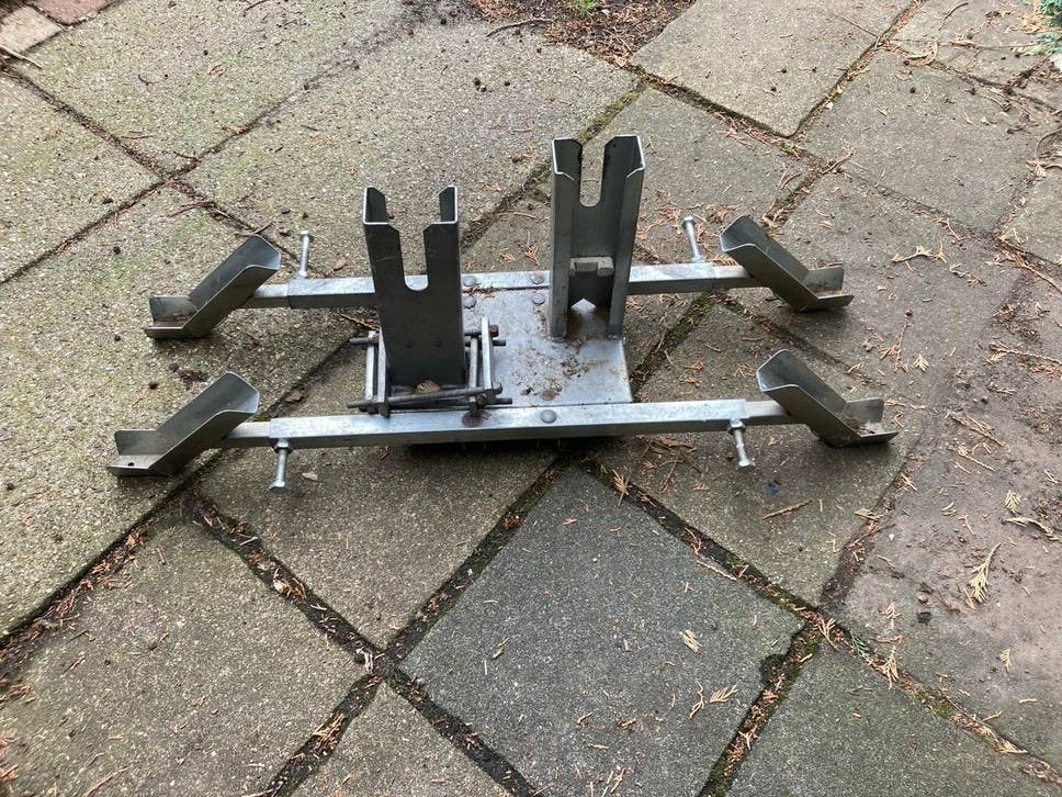 Fietsendrager voor dissel, Ophalen, Gebruikt
