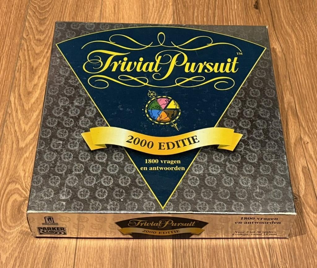 Trivial Pursuit 2000 Editie, Ophalen of Verzenden, Gebruikt, Parker