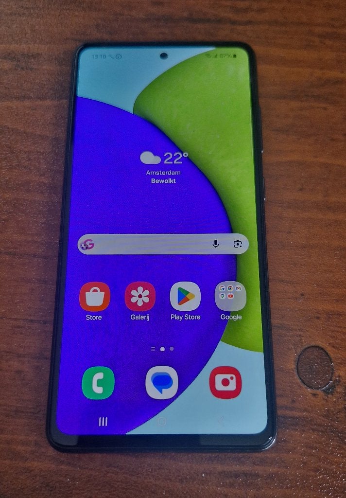 Samsung Galaxy A52s 5G Dual SIM 128GB., Zwart, Ophalen of Verzenden, Zo goed als nieuw, Zonder simlock