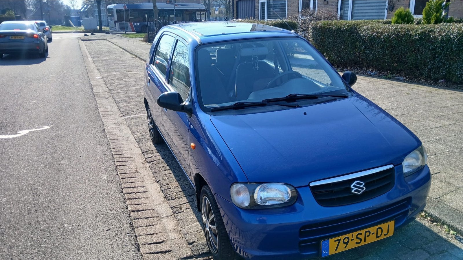 Suzuki Alto 1.1 AUT 2006 Blauw, Auto's, 4 cilinders, Origineel Nederlands, Bedrijf, 23 €/maand