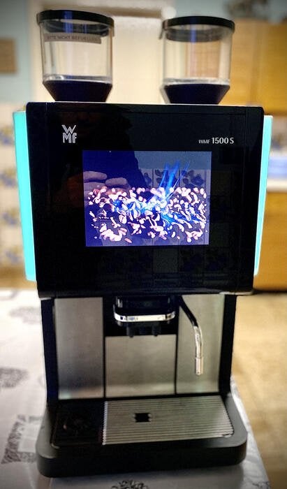 Koffiemachine Wmf 1500S Easy of met dynamic milk, Espresso apparaat, Niet ingevuld, Koffiebonen, Zo goed als nieuw