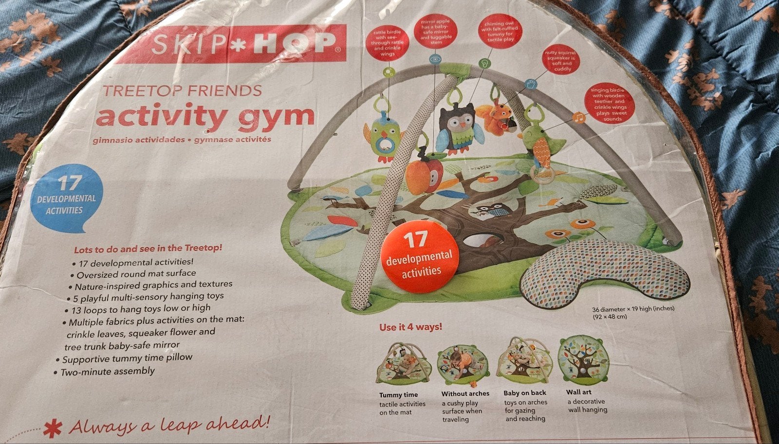 Activity gym, Ophalen, Babygym