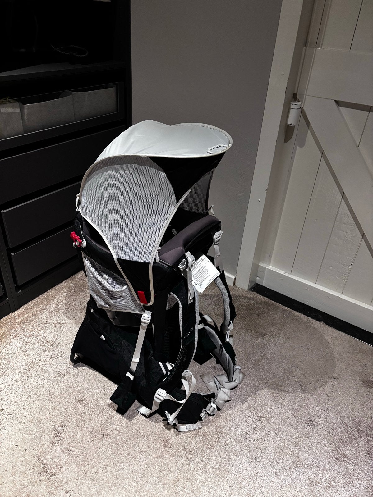 Osprey Poco Plus rugzak, Kinderen en Baby's, Babydragers en Draagdoeken, Zo goed als nieuw, Rug, Draagzak, Ophalen