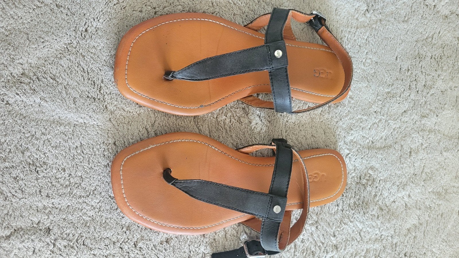 Ugg dames sandalen 41, Kleding | Dames, Schoenen, UGG, Bruin, Gedragen, Sandalen of Muiltjes