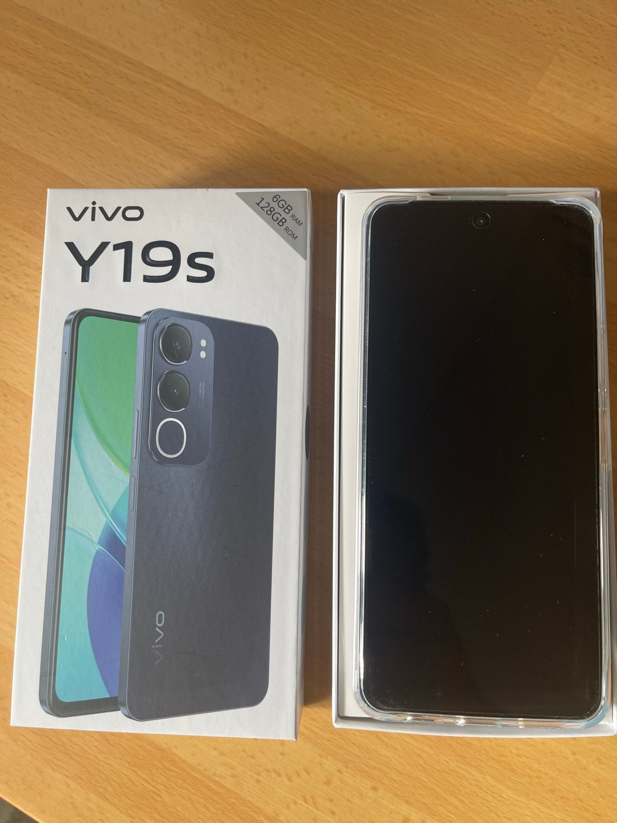 Nieuwe Vivo Y19s - 6GB RAM, 128GB ROM met siliconen achterka, Ophalen of Verzenden, Nieuw, Zonder abonnement, Zonder simlock