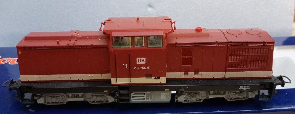 Roco H0 - 72834 – Diesellokomotief BR 202, DB AG - Digitaal, Ophalen of Verzenden, Zo goed als nieuw, Roco, Analoog