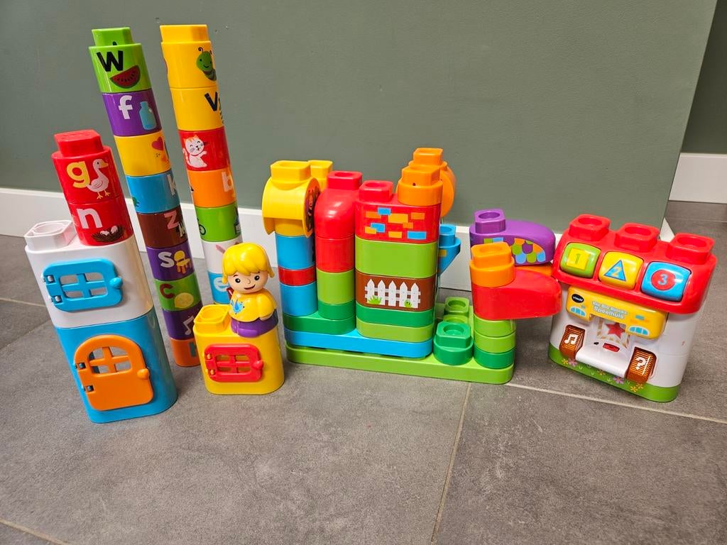 VTECH bla bla blocks, Ophalen
