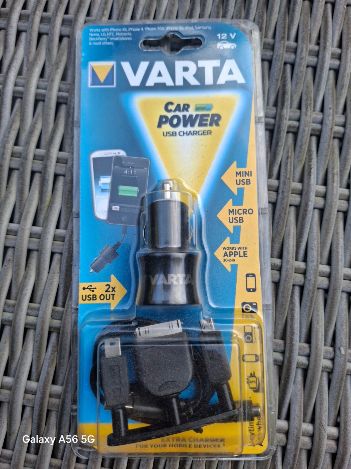 Varta Car Power USB Oplader met diverse aansluitingen, USB-A, Universeel, Nieuw, Ophalen of Verzenden