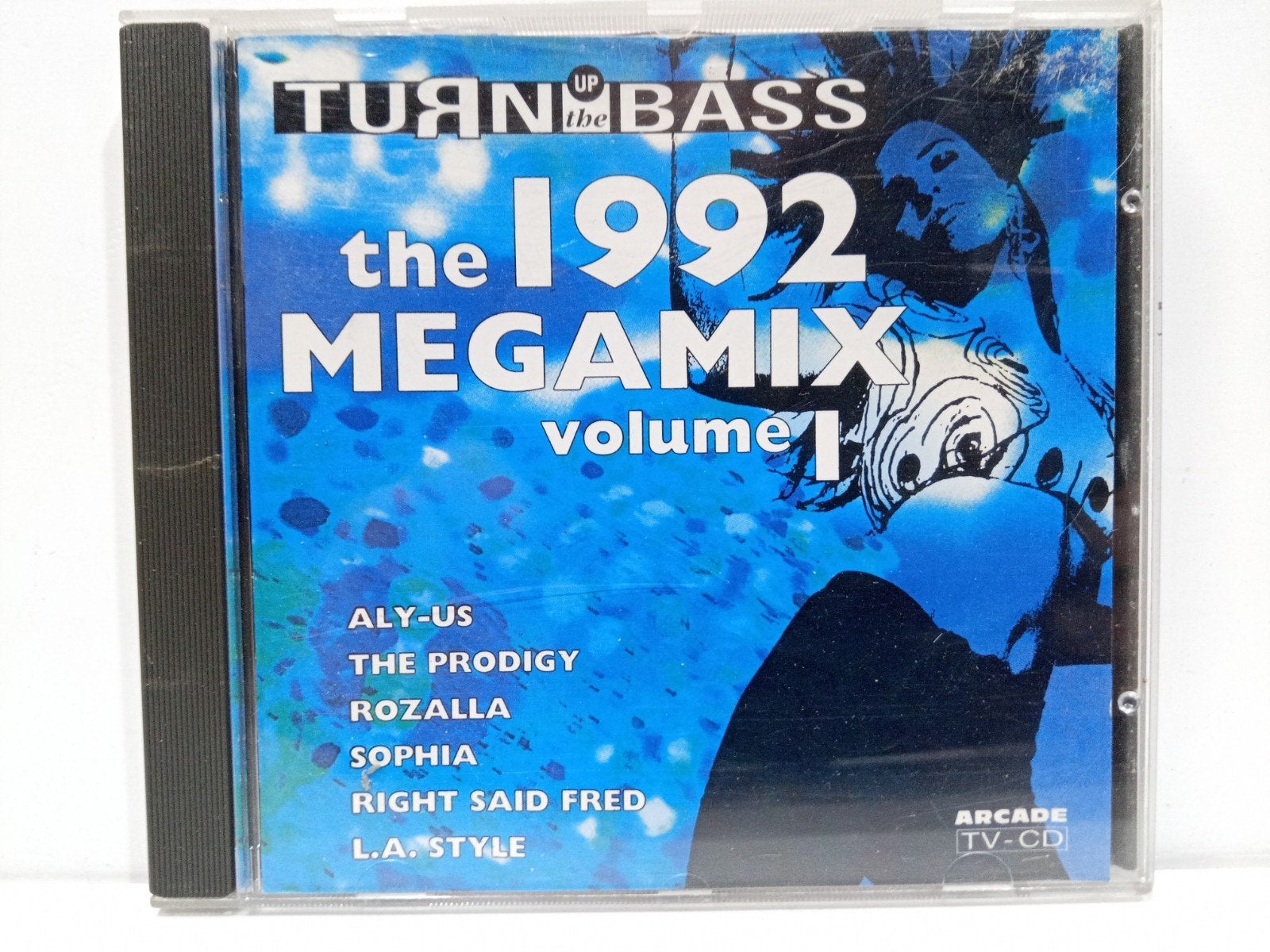 Turn Up The Bass - The 1992 Megamix Volume 1 CD, Cd's en Dvd's, Ophalen of Verzenden, Gebruikt, Dance Populair
