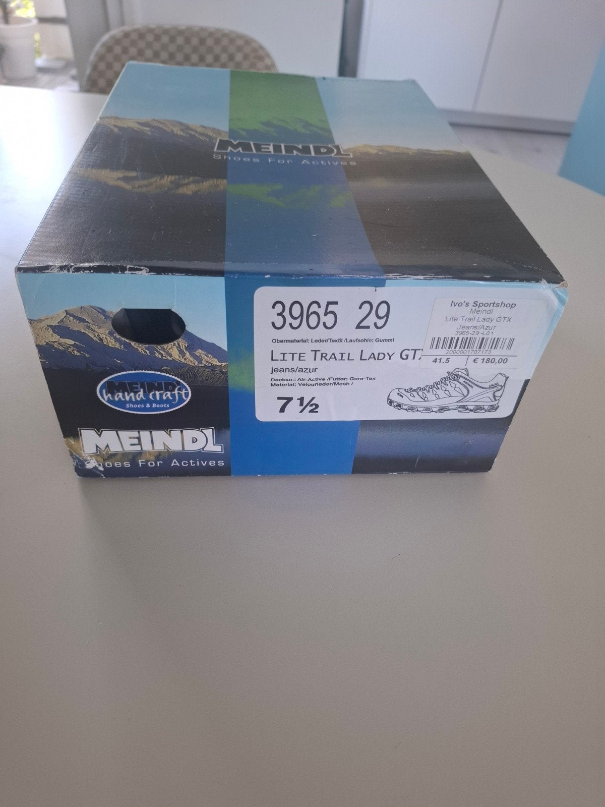Meindl Lite Trail Lady GTX wandelschoenen - Maat 41.5, Ophalen of Verzenden, Zo goed als nieuw, Schoenen