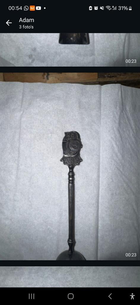 Silver  lepel, Ophalen of Verzenden, Overige typen
