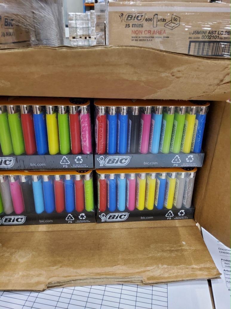 BIC J6 MAXI Aanstekers - Doos met 50 Stuks, Verzamelen, Rookartikelen, Aanstekers en Luciferdoosjes, Ophalen, Nieuw, Aansteker