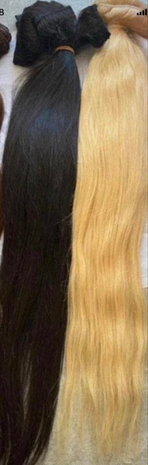Clip-in Haarverlenging 200g 70cm 100% Mensenhaar, Ophalen of Verzenden, Nieuw, Overige typen