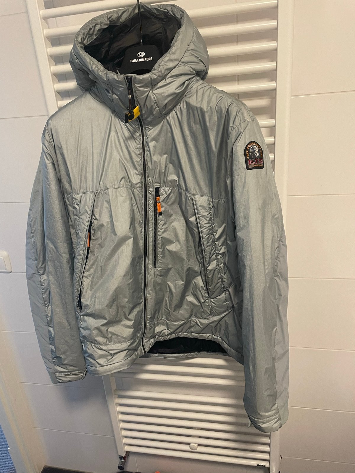 Parajumpers Base Camp jas - Ice kleur - Maat 3XL, Verzenden, Zo goed als nieuw, Grijs