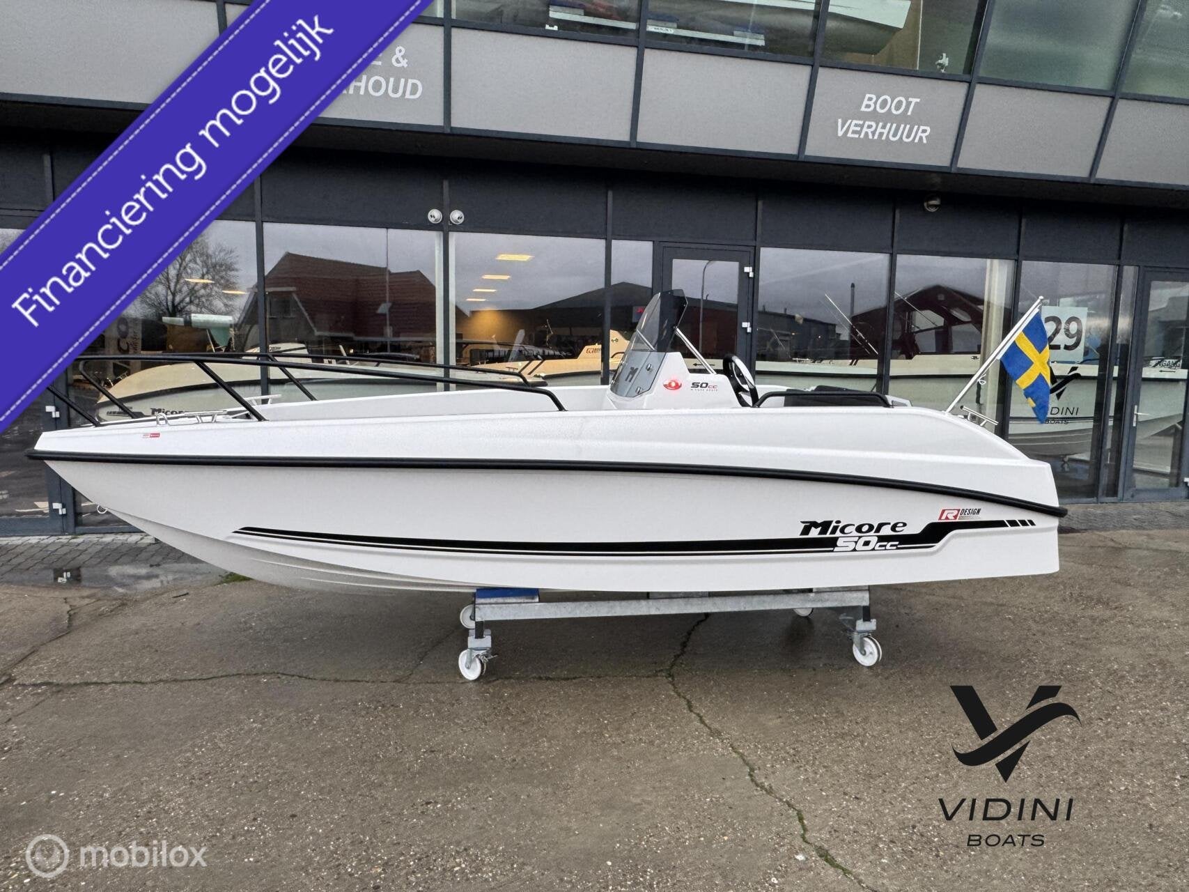 *Nieuw* Micore 50CC R-design *Zweedse kwaliteit*, Watersport en Boten, Micore Boats, -, Overige brandstoffen, -