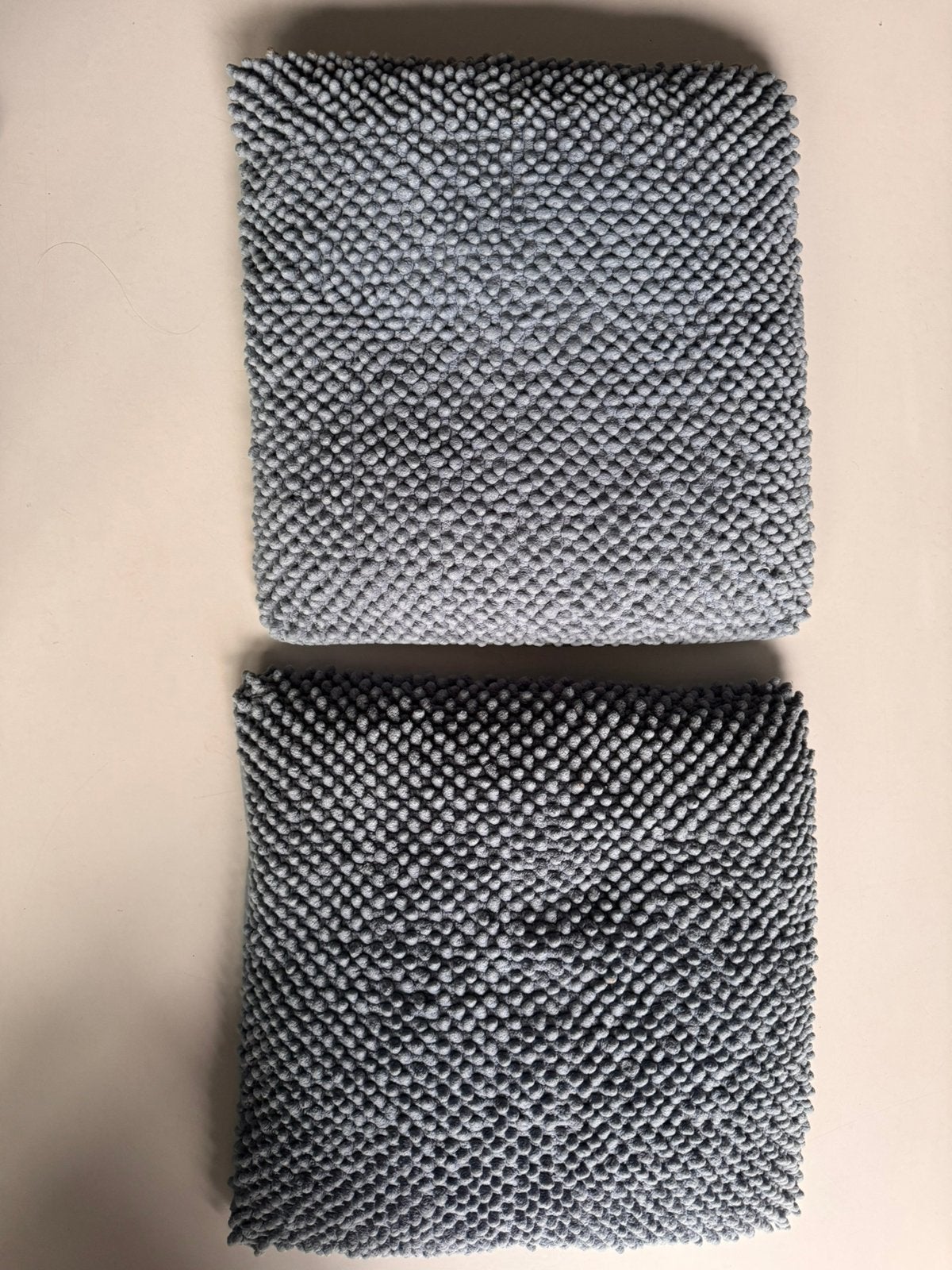 2 sierkussens ikea grijsblauw, Blauw, IKEA, Vierkant, Ophalen of Verzenden