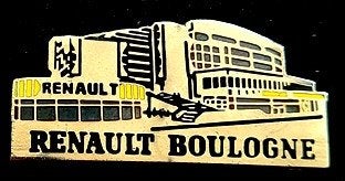 Renault Boulogne pin, Verzenden, Nieuw, Transport, Speldje of Pin