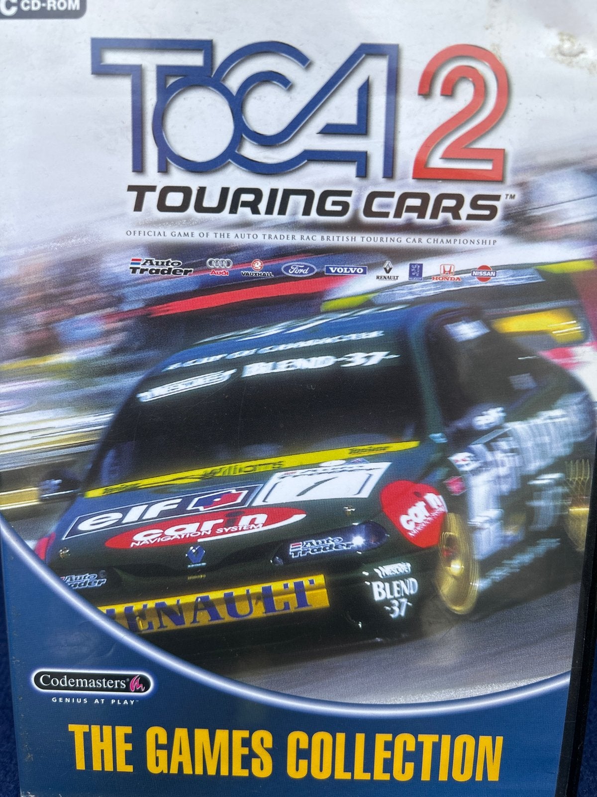TOCA 2 Touring Cars - PC CD-ROM Racegame, Ophalen, Gebruikt, 1 speler, Racen en Vliegen