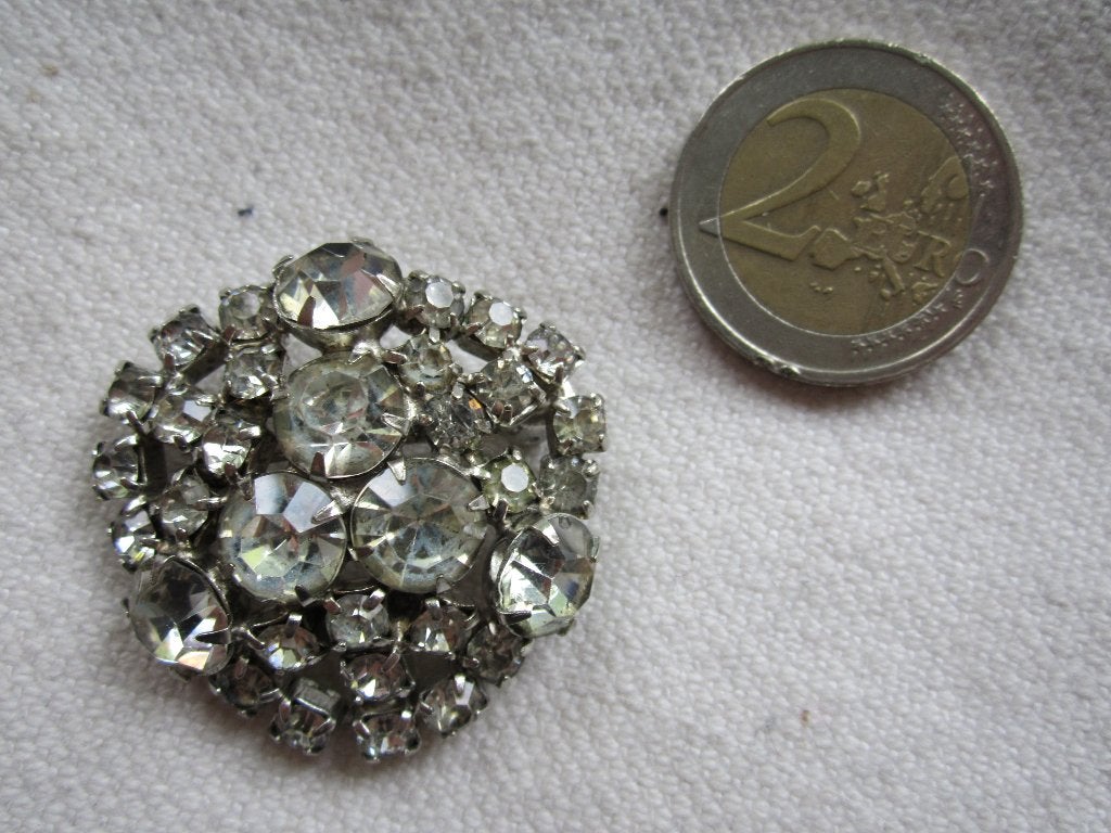 15.  Schitterende oude broche, Sieraden, Tassen en Uiterlijk, Antieke sieraden, Ophalen, Overige materialen, Broche