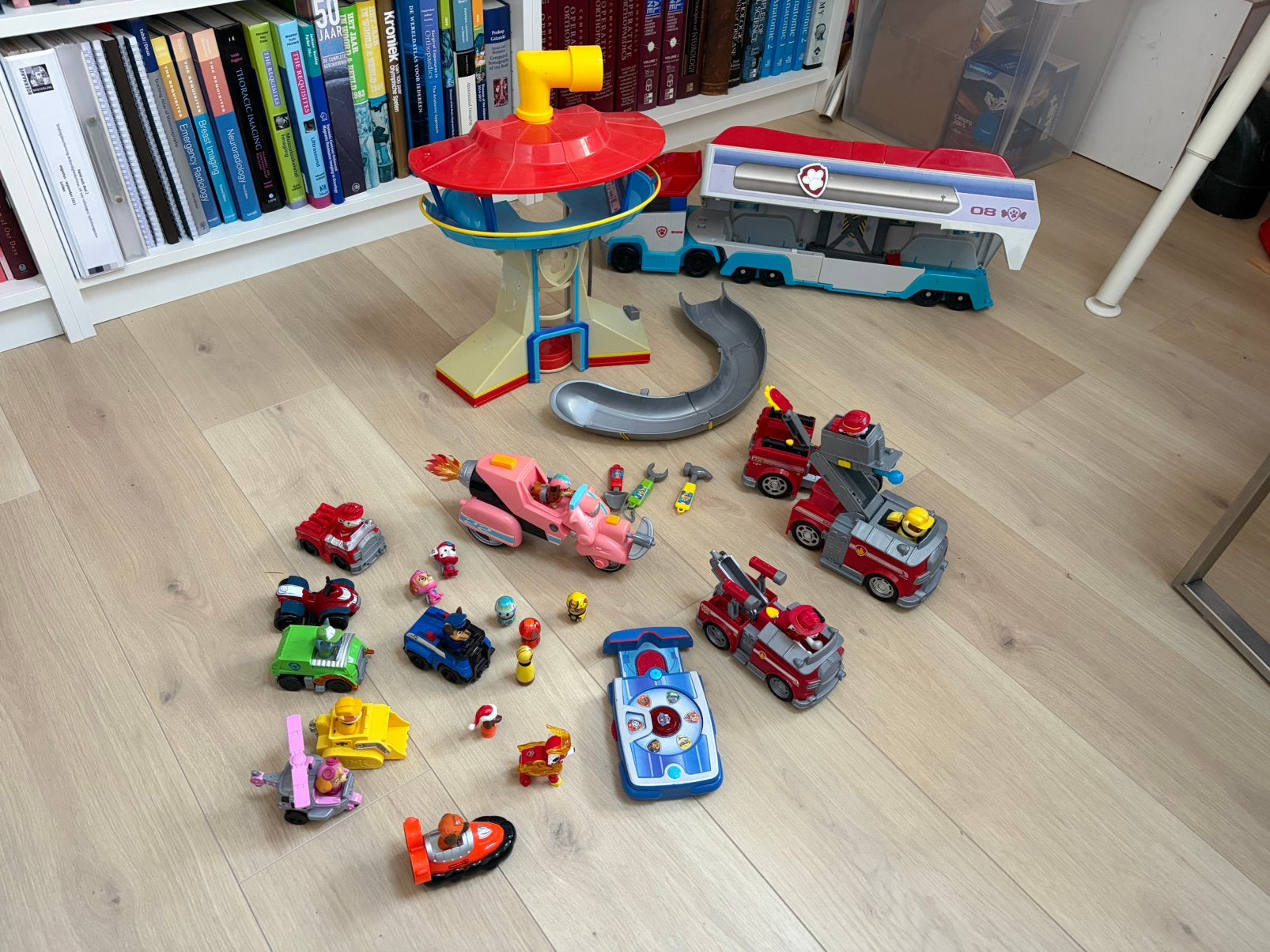 Paw patrol speelgoed - uitgebreide set, Ophalen, Gebruikt, Jongen of Meisje