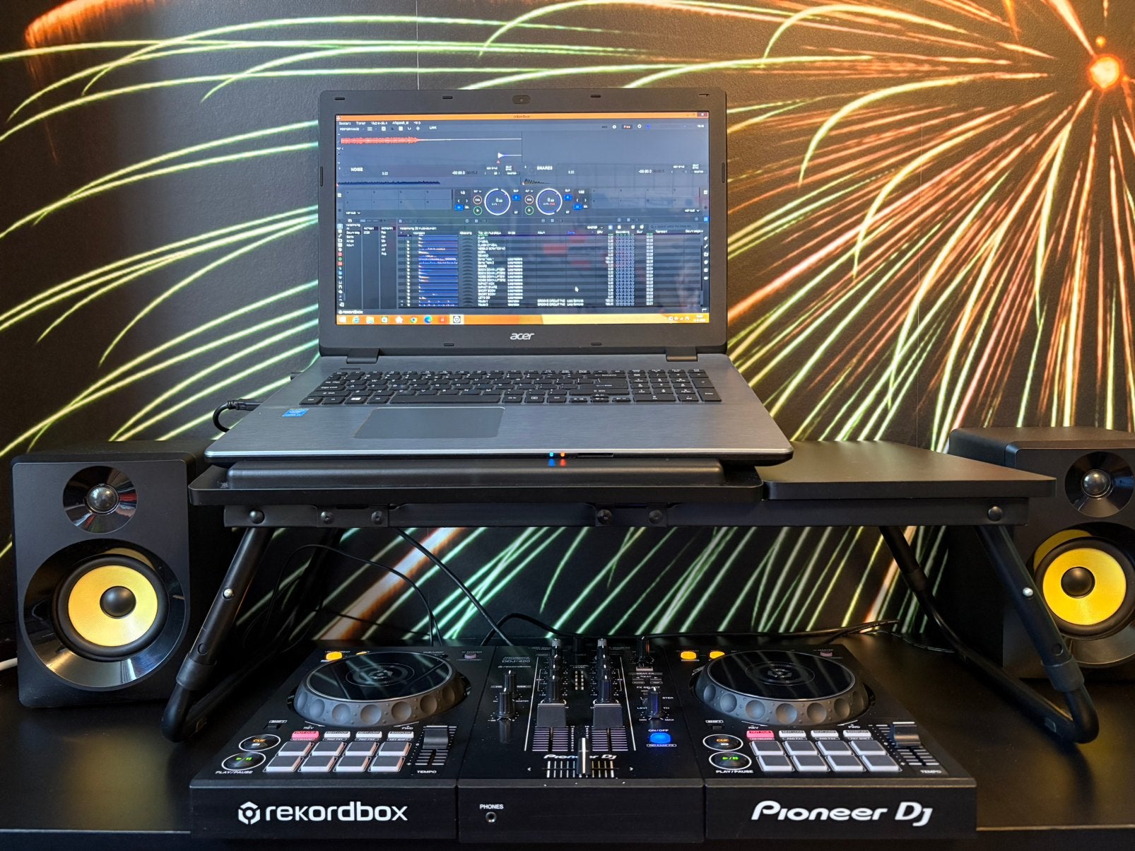 Pioneer DDJ 400 DJ controller + muziek boxen, Ophalen of Verzenden, Zo goed als nieuw, Pioneer