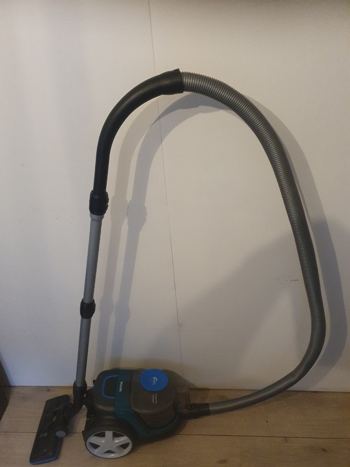 Philips PowerPro Compact Stofzuiger, Witgoed en Apparatuur, Gebruikt, Philips, Ophalen of Verzenden, Geschikt voor harde vloeren
