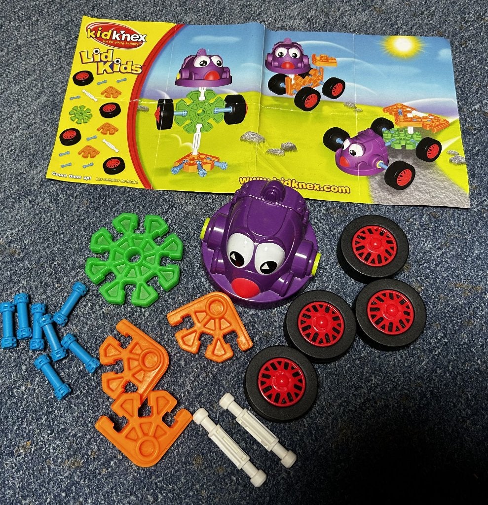 7 x Kid K‘nex figuren (complete sets), Ophalen, Gebruikt, K'nex