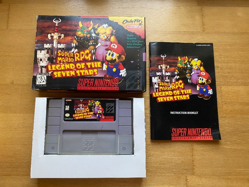 Super mario rpg snes usa, Spelcomputers en Games, Games | Nintendo Super NES, Avontuur en Actie, 1 speler, Ophalen of Verzenden