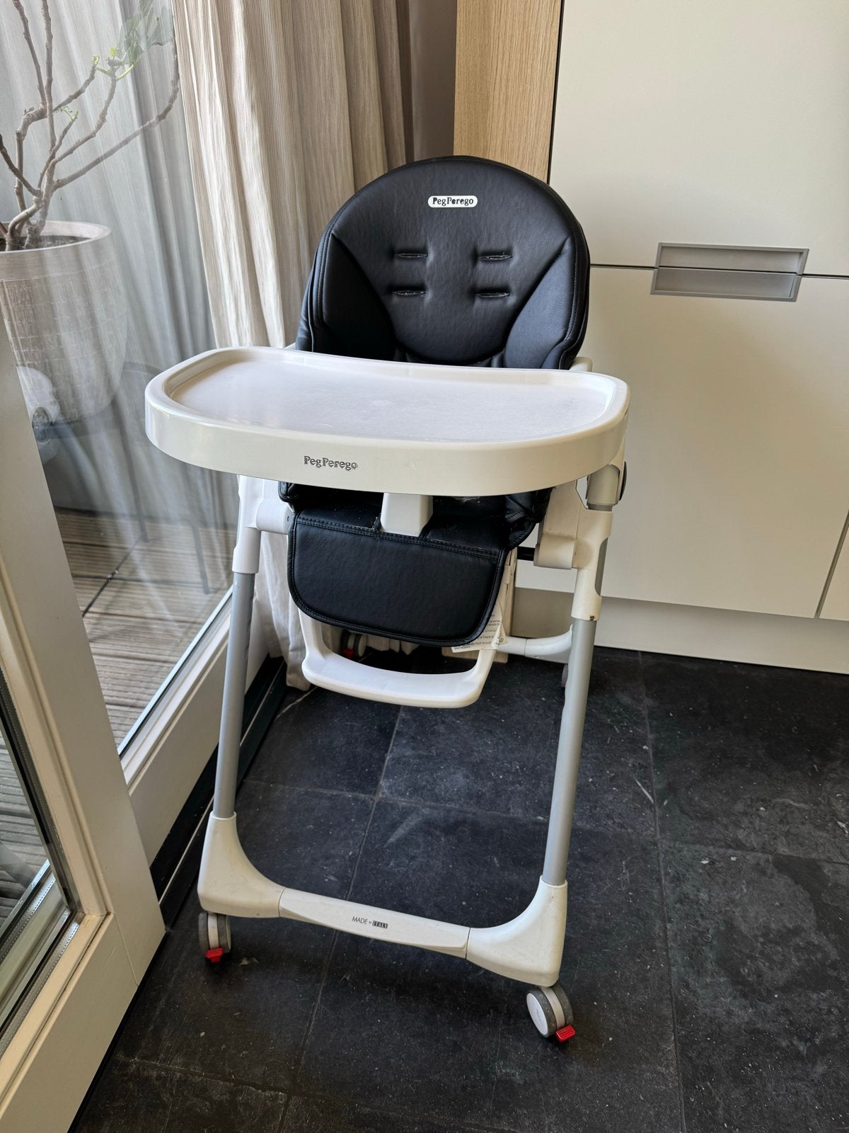 Peg Perego Prima Pappa Follow Me kinderstoel, Ophalen, Gebruikt, Overige typen, Afneembaar eetblad
