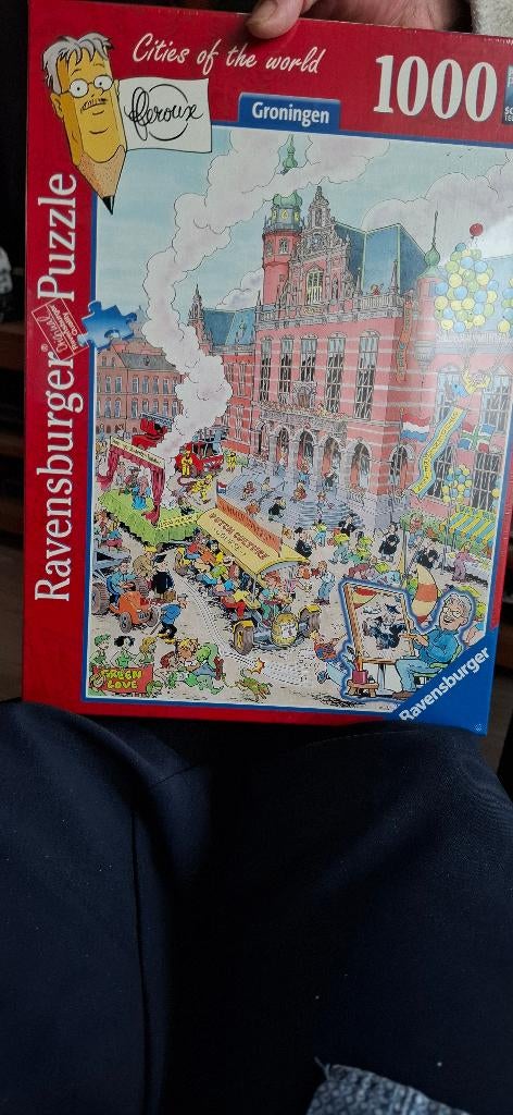 Nieuwe Puzzel Groningen Ravensburger 1000 stukjes, Ophalen of Verzenden, 500 t/m 1500 stukjes, Nieuw, Legpuzzel
