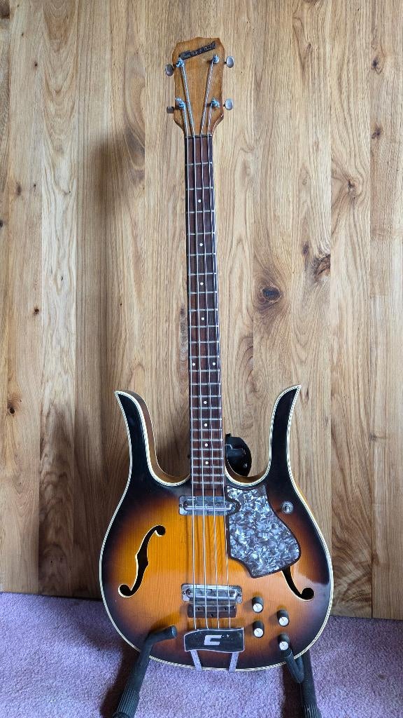 Originele Coral Longhorn Basgitaar (1967) - Servaas Den Haag, Ophalen, Zo goed als nieuw